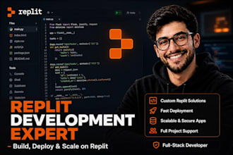 develop and fix mvp web and mobile apps using lovable, replit