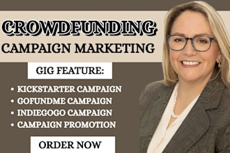 promote your crowdfunding campaign link gofundme indiegogo marketing kickstarter