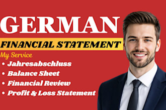 prepare  german annual financial statements for ug and gmbh
