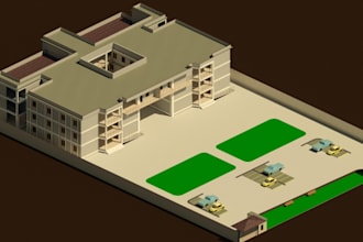 create detailed revit 3d bim models for architectural and structural projects