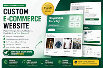 develop a modern e commerce online store using next js