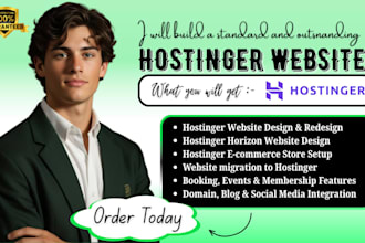 hostinger website design hostinger website ecommerce redesign hostinger horizon