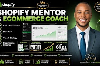 your shopify dropshipping mentor, shopify coach and ecommerce consultant