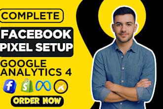 setup facebook pixel, meta pixel, conversion API and conversion tracking