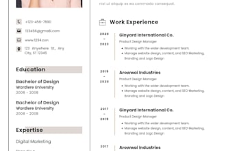 design a job winning resume and CV