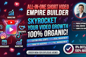 make short form video manager for youtube shorts, instagram reels and tiktok