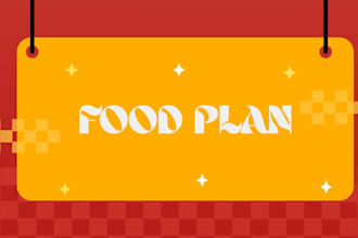 create a meal plan for you