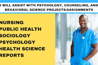 do psychology, counseling, and behavioral science projects