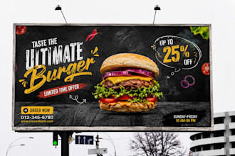 design billboard, banners, signage, yard sign, hoarding, street signs, backdrops