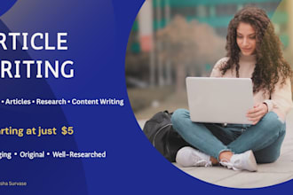 write engaging and original content