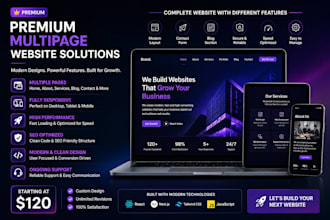 create a professional landing page that converts visitors into customers