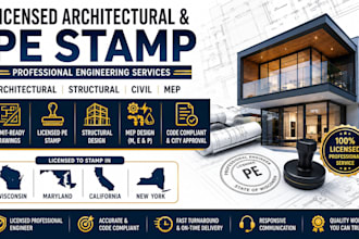 license architectural stamp pe stamp in wisconsin maryland california new york