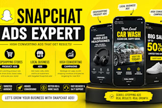 snapchat ads for dropshipping stores product ads snapchat ads for local business