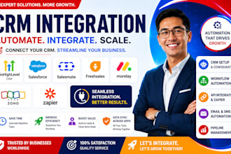 gohighlevel crm salesforce salesmate freshsales monday zoho zapier integration