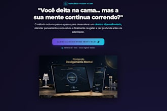 a high converting landing page