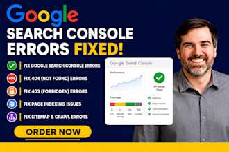 fix google search console errors, 403, 404 errors and page indexing issues
