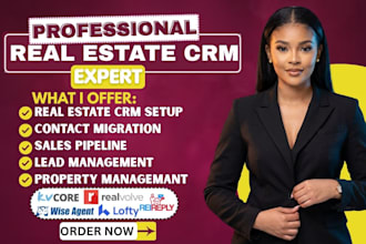 setup kvcore realvolve wise agent lofty rei reply property management crm zapier