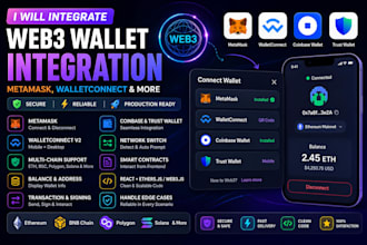 integrate web3 wallet connection into your website