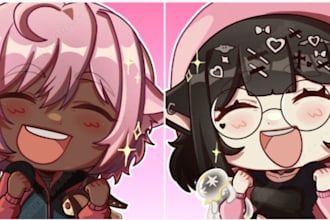 draw roblox thumbnail, minecraft avatar,roblox pfp,roblox avatar in anime style