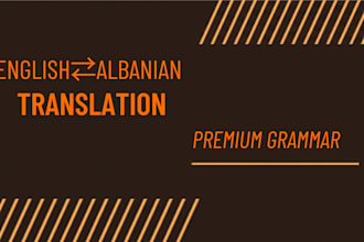 translate english to albanian naturally