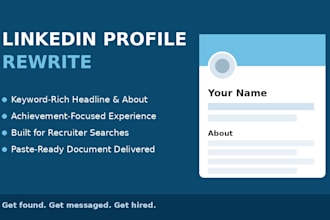 rewrite your linkedin profile to attract recruiters