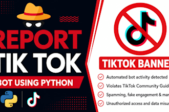 takedown tiktok, telegram mass report bot, ig x fb banning, reddit banning