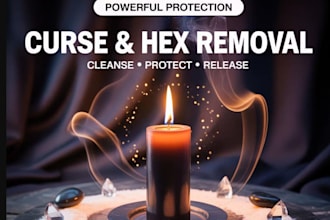 cast curse hex removal ritual negative energy cleansing, protection ritual