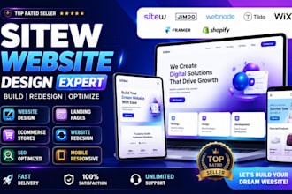 build sitew emonsite jimdo webnode website design redesign sitew jimdo website