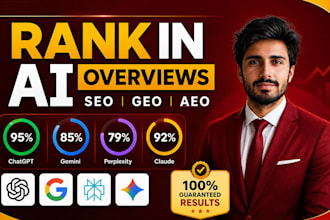 increase ai visibility score to rank website in chatgpt, gemini with GEO aeo SEO