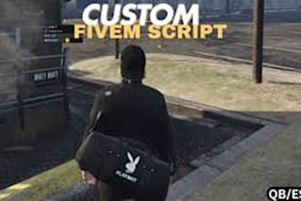 create a customisable script for fivem