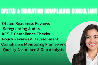 provide ofsted and safeguarding compliance support