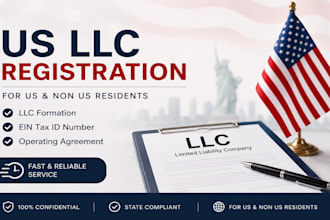 register US llc wyoming llc new mexico llc and obtain ein for non residents