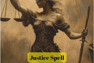 cast justice spell truth alignment, fair outcome spell , karmic balance ritual