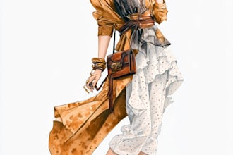 draw fashion design illustration artwork