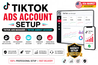 create tiktok ads account tik tok ads manager tiktok agency account setup