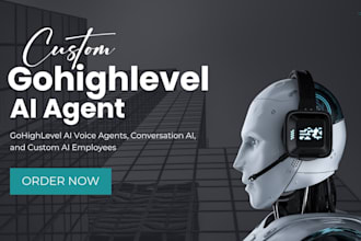 build custom gohighlevel ai agents, ai workflows and automated sales system