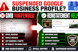 reinstate suspended google my business fix suspended gmb reinstatement