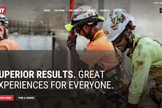 design contractor, plumbing, remodeling, hvac, construction website