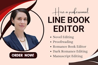 be your line editor, proofreader, erotic dark romance book editor