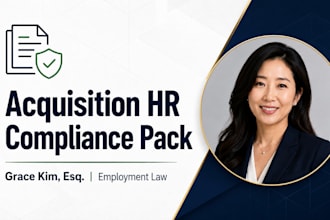 prepare essential HR compliance documents for your business acquisition