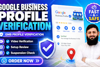 create verified gmb and optimize google my business profile