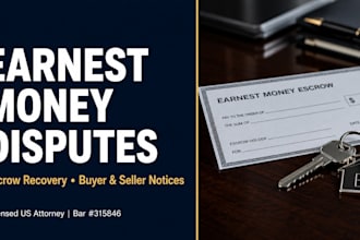 create a buyer and seller dispute notice for real estate deals