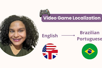 translate all game content into brazilian portuguese