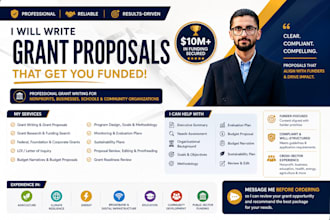 write wining grant proposal, grant research, grant application for funding