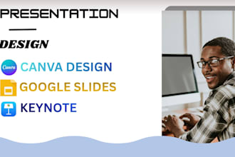 professionally design, redesign modern presentation slides