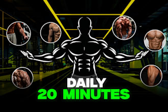 eyecatching gym fitness and bodybuilding youtube thumbnails
