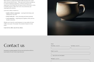 build a simple website for your business