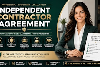 provide a professional independent contractor agreement law lease agreement ndas