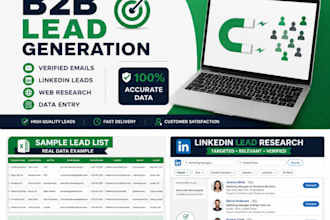 do targeted b2b lead generation with verified email list