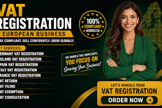 do UK german ireland vat oss registration vat filing, vat tax return preparation